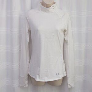 NWOT Under Armour Zip Mockneck Activewear Top